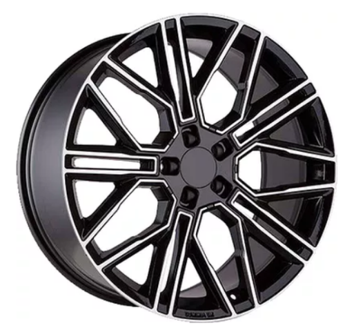 R21'' 5x112 ET37 9.5J Khomen wheels KHW2101 66.6 Black FP