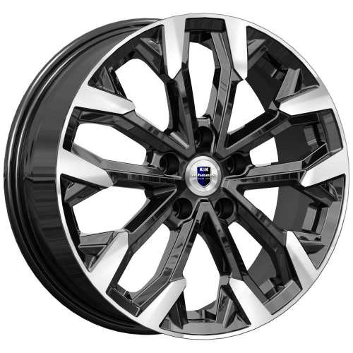 R17'' 5x114,3 ET50 6.5J Кик Морейн 67,1 алмаз черный