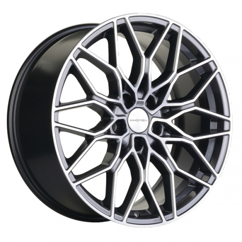 R19'' 5x112 ET30 8.5J Khomen wheels KHW1902 66.6 Black FP