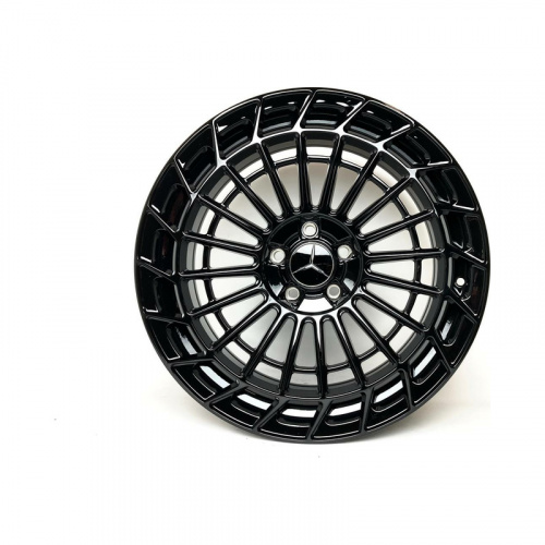 Диск R19'' 5x112 ET45 8J REPLICA ST MB TURBOFAN 66.6 GLOSS BLACK фото